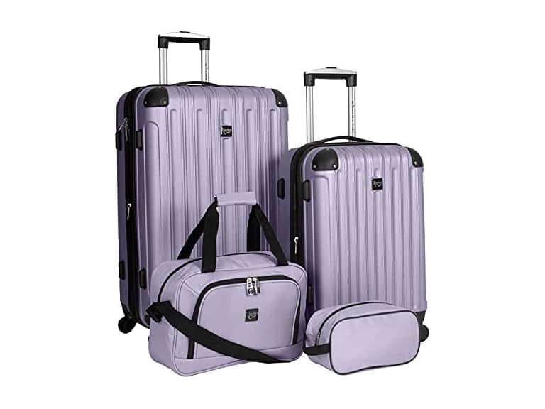 Travelers Club Midtown Hardside 4-Piece Luggage Travel Set - Image 1