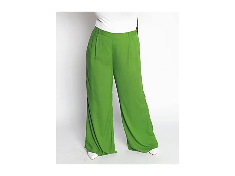 The Drop Tree Top Green Flared Pants by - Image 1