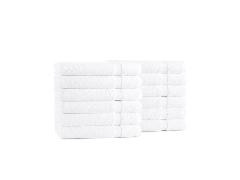 Monarca 24x48 8LB Blue Stripe Bath Towels - Image 1