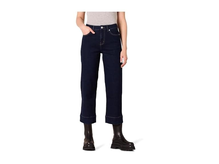 Amazon Essentials Women High-Rise Wide-Leg Jeans (0) - Image 1