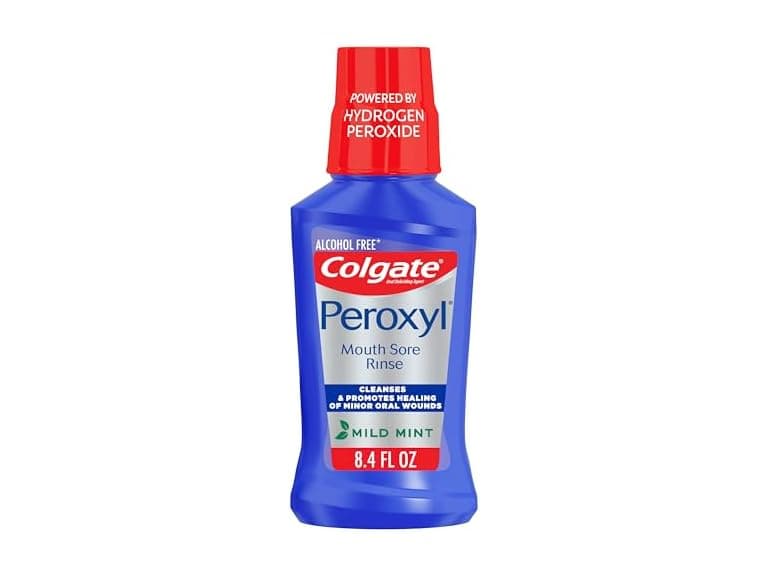 Colgate Peroxyl Alcohol Free Mouthwash 8.4oz - Image 1
