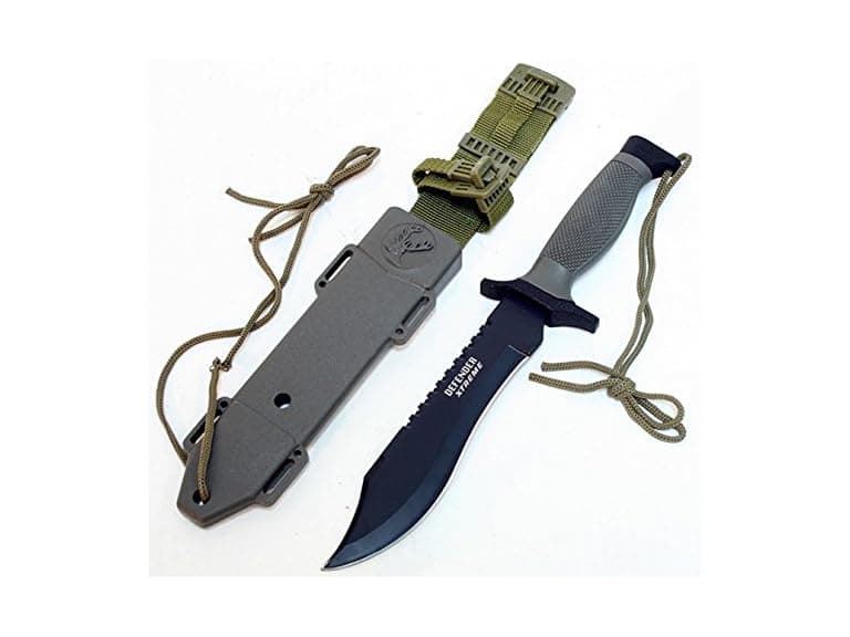 Tactical Bowie Survival Hunting Knife - Image 1