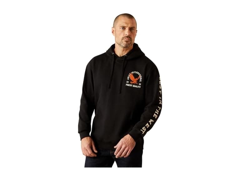 ARIAT Men's Eagle Large Hoodie - Image 1