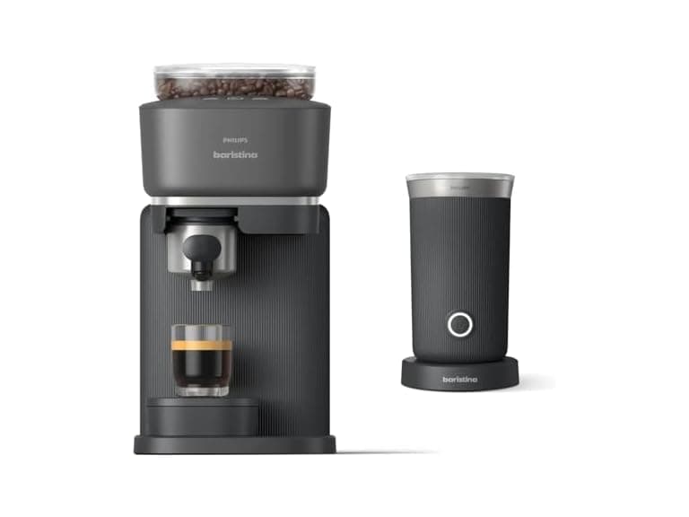 Philips Baristina Espresso Machine+Milk Frother Bundle - Image 1