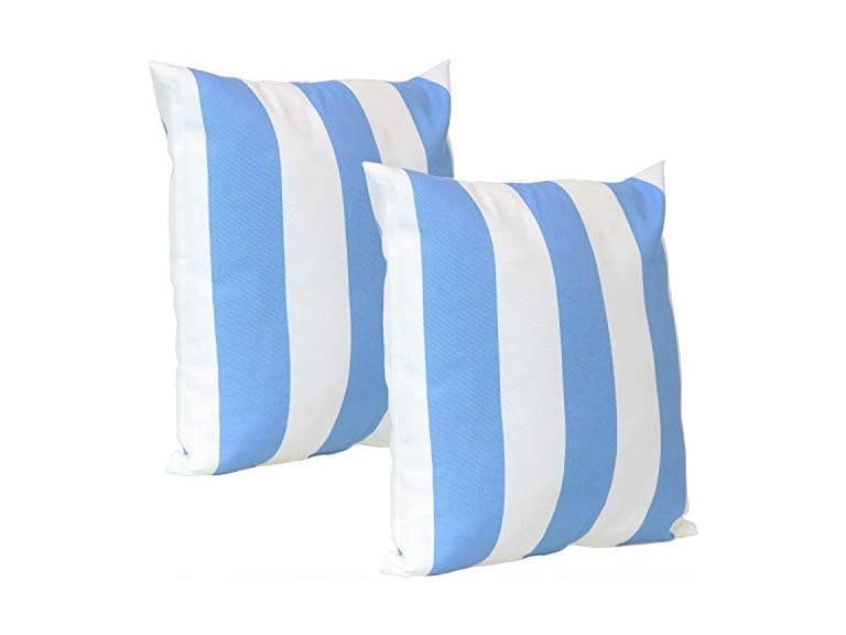 Sunnydaze Décor 2 Outdoor Throw Pillows - Image 1