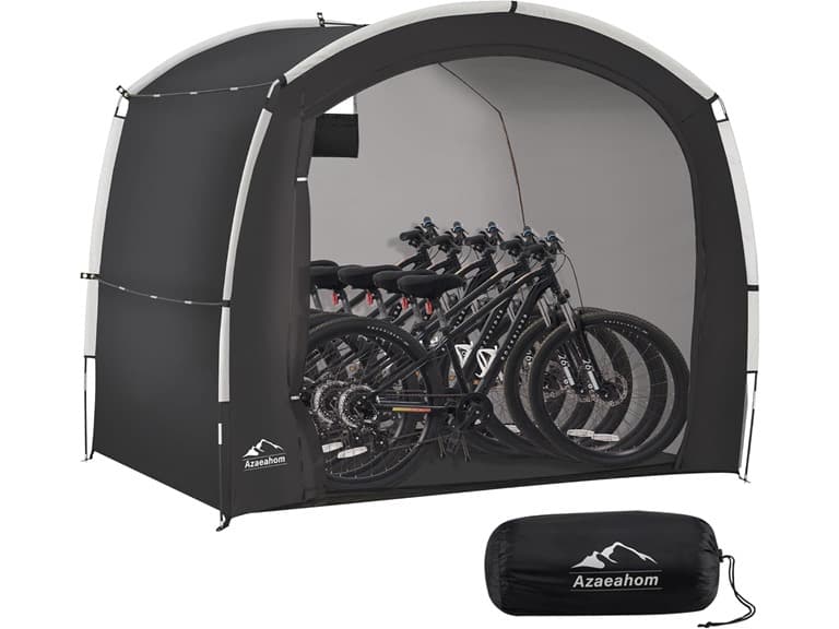 Azaeahom Bike Storage Shed Tent - Image 1