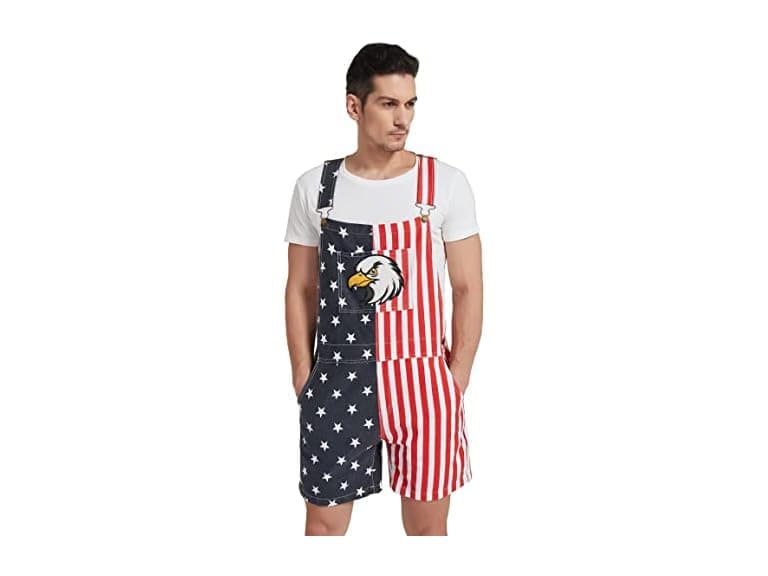 Men's Festival Bib Overalls Jumpsuit - Image 1