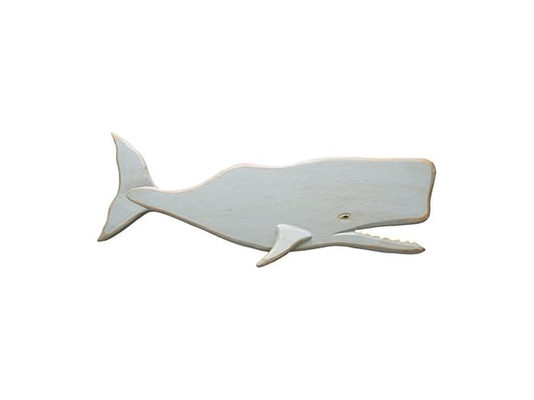 Primitives by Kathy Wooden Wall Art, Whale - Image 1