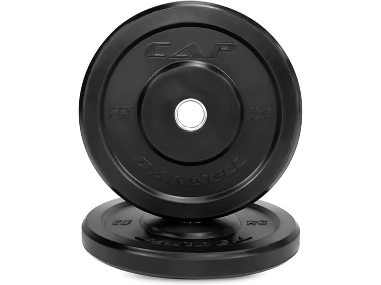 CAP Barbell Elite Bumper Plate Set, 25lbs Pair - Image 1