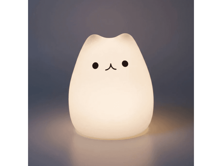 Soft Mushy Color Changing Cat Lamp Night Light - Image 1