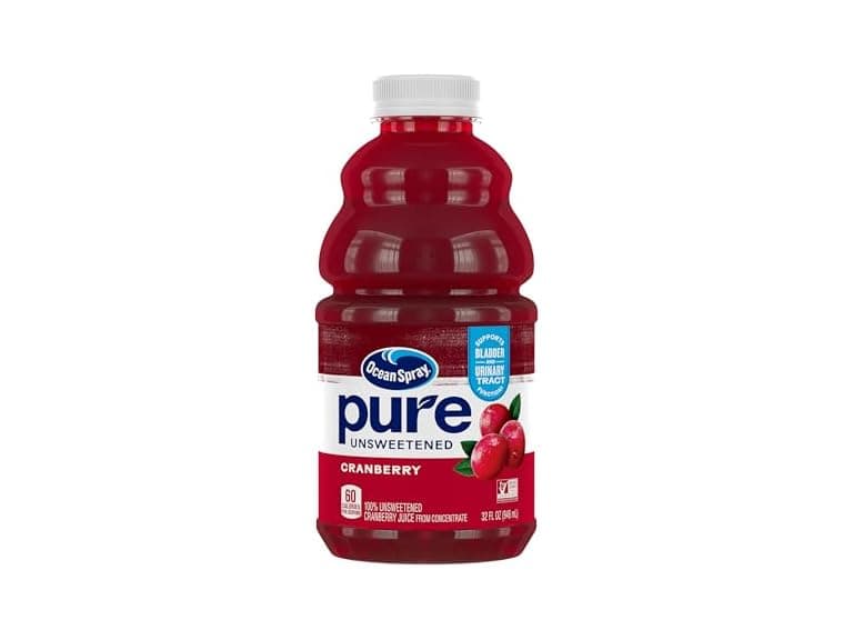 Ocean Spray Pure Unsweetened Cranberry 32 oz. - Image 1