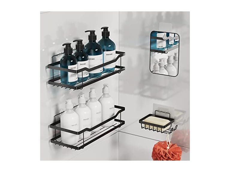 (2 Count) Homeify Bathroom Shower Organizer Set - Image 1