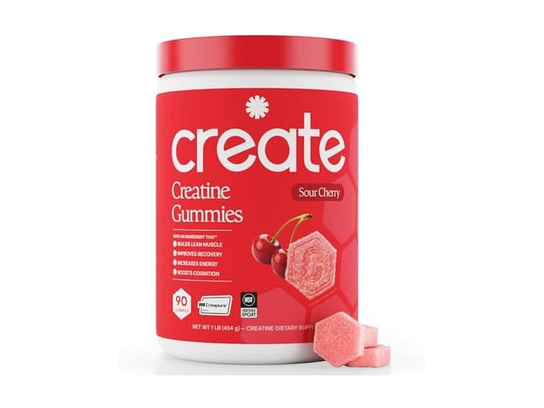 Create Creatine Gummies Sour Cherry - Image 1