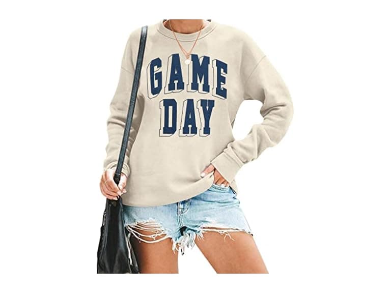 Women’s Game Day Football Sweatshirt - Image 1