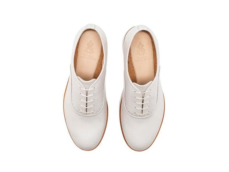 r. Simone Oxford Wedge Sneaker - Image 1