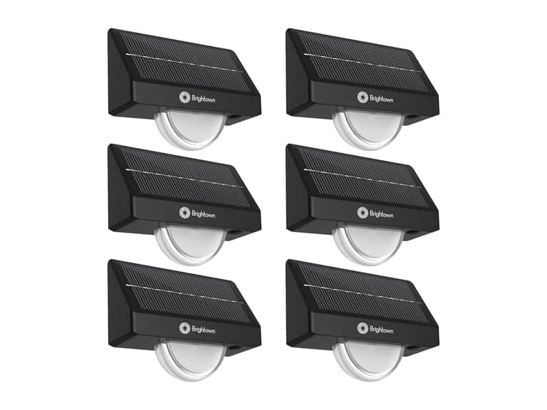 Brightown 6 Pack Solar Step Lights - Image 1