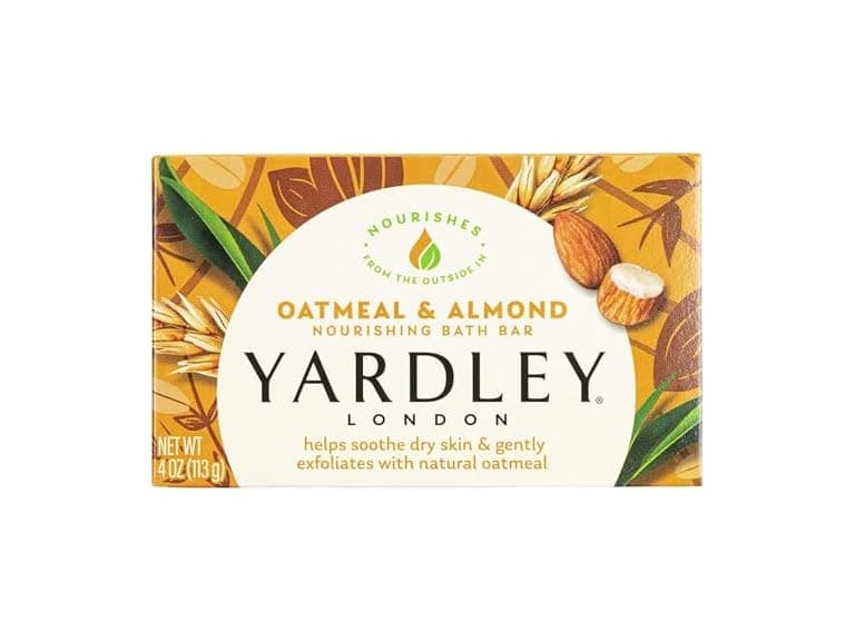 Yardley Oatmeal Soap 4oz 3pk - Image 1