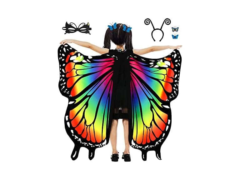 Tibeha Girls' Halloween Butterfly Wings - Image 1