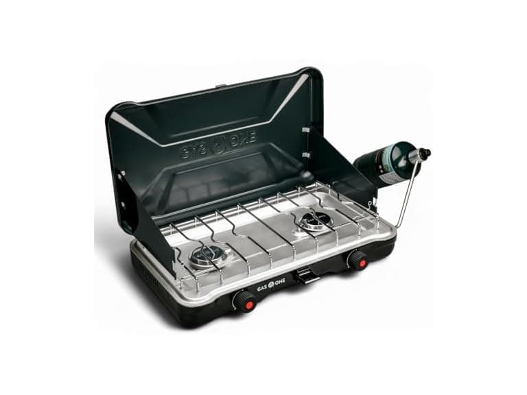 GasOne Portable Camping Stove - Blue - Image 1