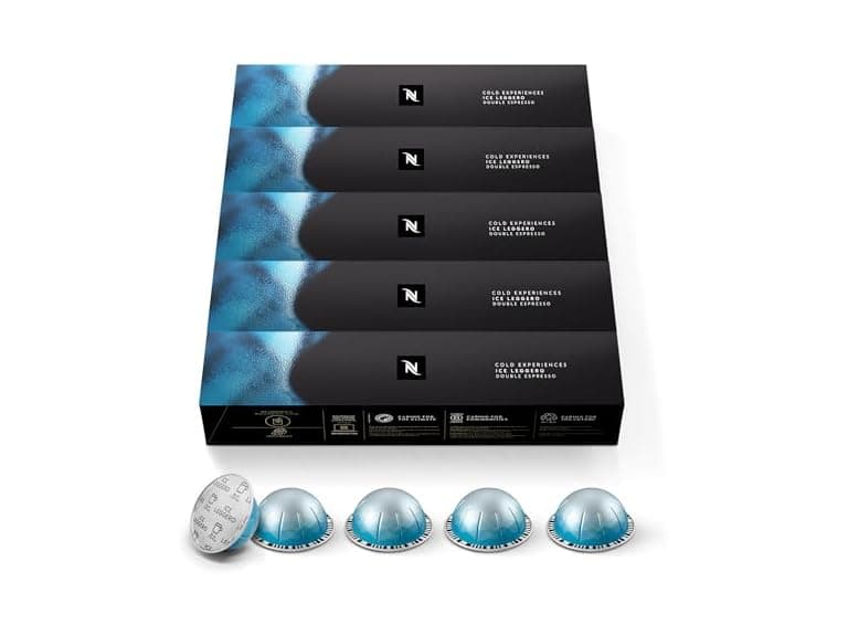 Nespresso Capsules Vertuo, Ice Leggero, 40-Count - Image 1