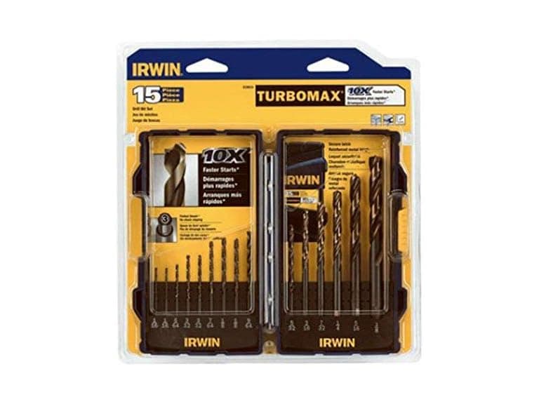 IRWIN 318015 Turbo Point Drill Bit Set - Image 1