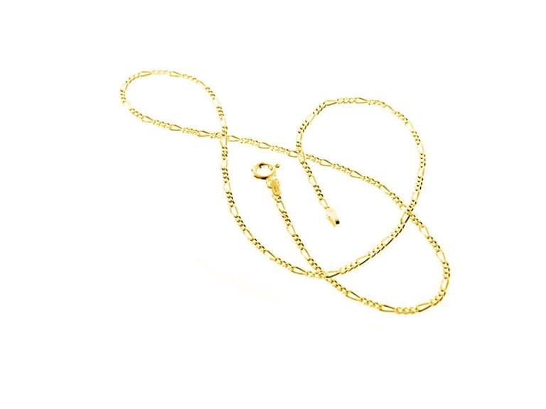 Yeidid 18K Gold Figaro Chains 16"-30" - Image 1