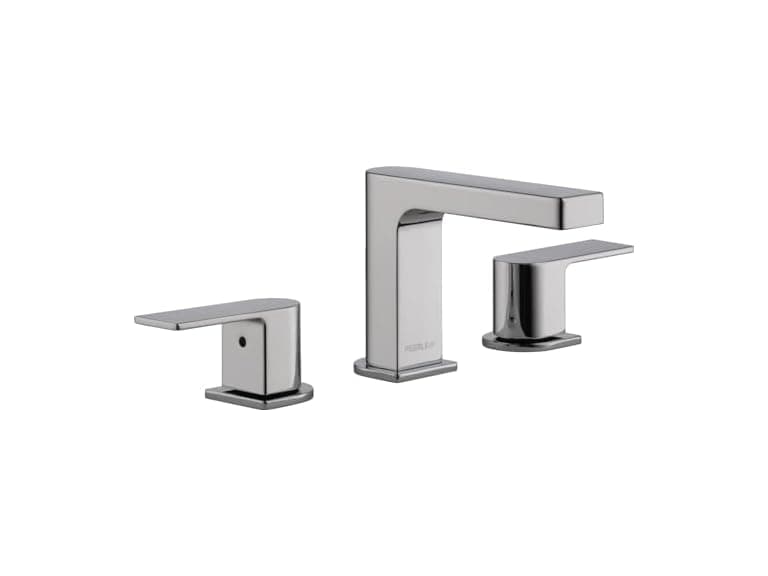 Widespread Two Handle Bathroom Faucet, 3 Hole - Image 1