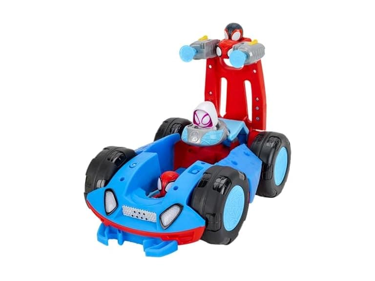 eam Spidey Flip and Reveal Cruiser - 11-Inch - Image 1