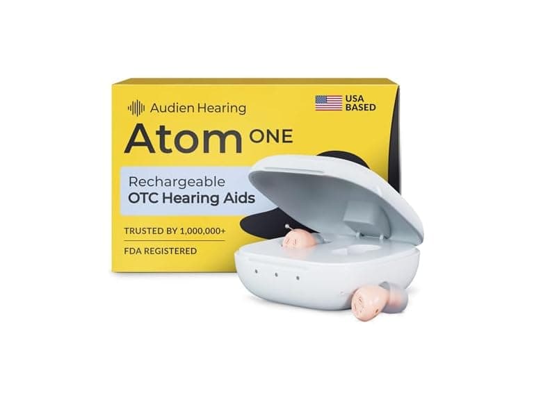 Audien Atom One OTC Hearing Aids - Image 1