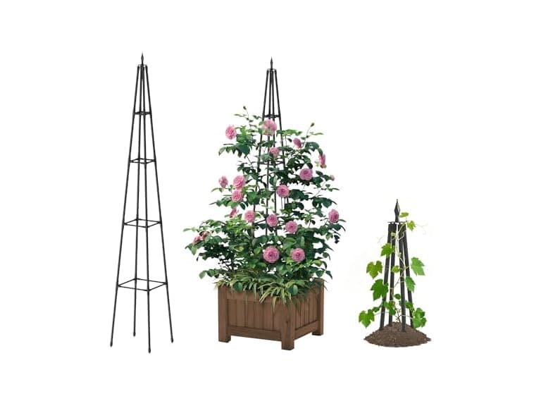 Hsundries 6FT Obelisk Trellis - Image 1