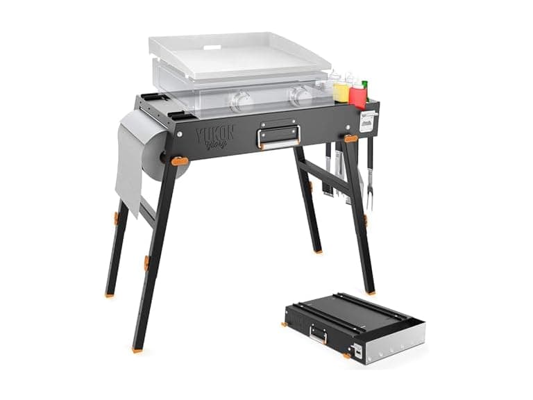 Yukon Glory Universal Portable Grill Table Stand - Image 1
