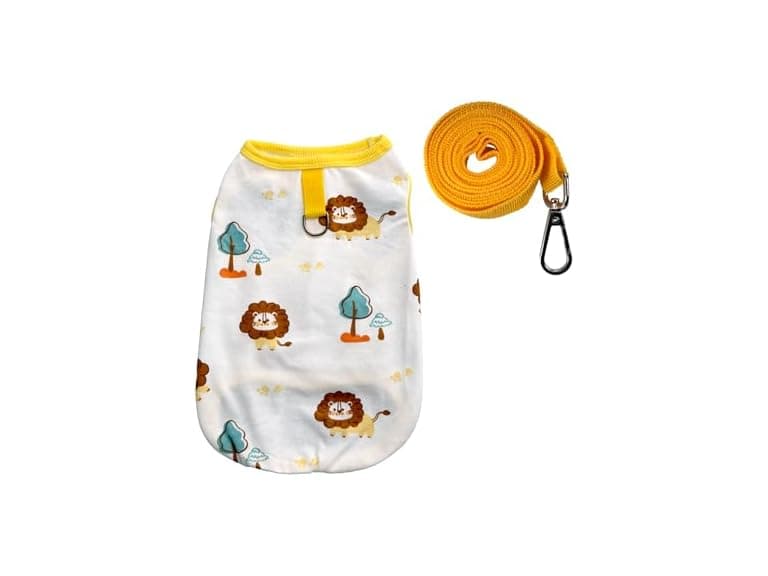 FOTN Dog Clothes: Cute Dog Shirt to Prevent Shedding - Image 1