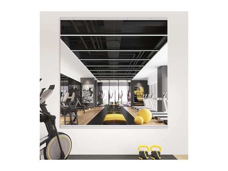 STAWDY Tempered Glass Home Gym Mirror - Image 1