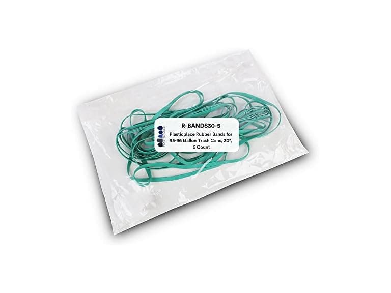 Plasticplace Rubber Bands 95 96 Gallon Trash Cans - Image 1
