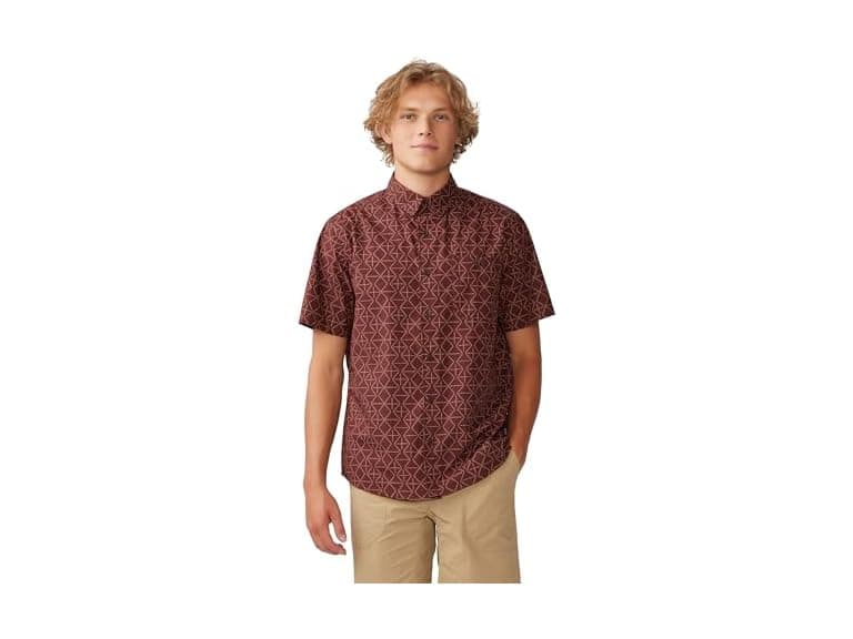 Mountain Hardwear Men's Big Cottonwood SS Shirt - Image 1