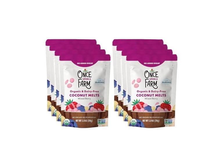 8PK Once Upon A Farm Organic Coconut Melts - Image 1