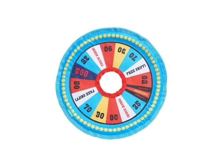 Barkbox Fetch N' Win Wheel Dog Toy | Fluff-Free - Image 1