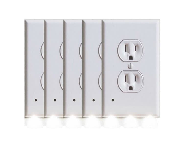 Outlet Covers with Night Lights (5-Pack) - Image 1