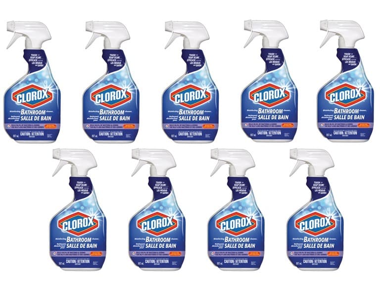 9Pk Clorox Disinfecting Bathroom Cleaner - Image 1