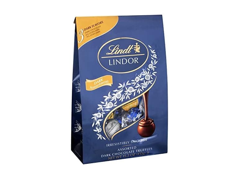 Lindt LINDOR Assorted Dark Truffles 15oz - Image 1