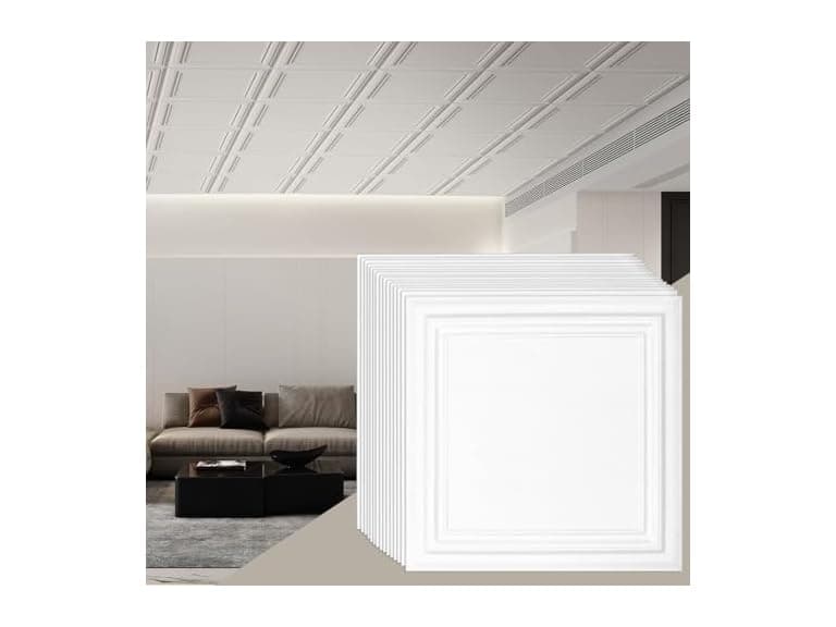Ceiling Tiles, 96-Pack 20 x 20 in, Drop Ceiling - Image 1