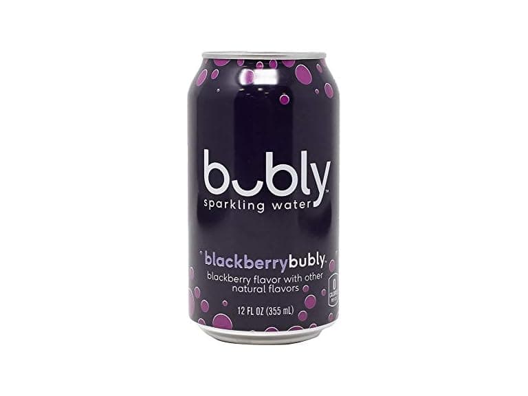 1CT Bubly Sparkling Water, Blackberry, 12 Ounce - Image 1