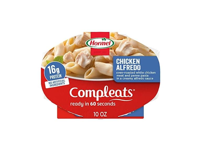 6PK HORMEL COMPLEATS Chicken Alfredo Microwave Tray - Image 1