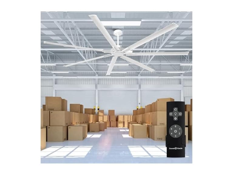 Parrot Uncle F8311WHS110V 100" Ceiling Fan No Light - Image 1