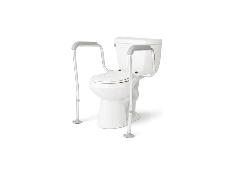 Medline Toilet Safety Rail with Suction Cup Tips - Image 1