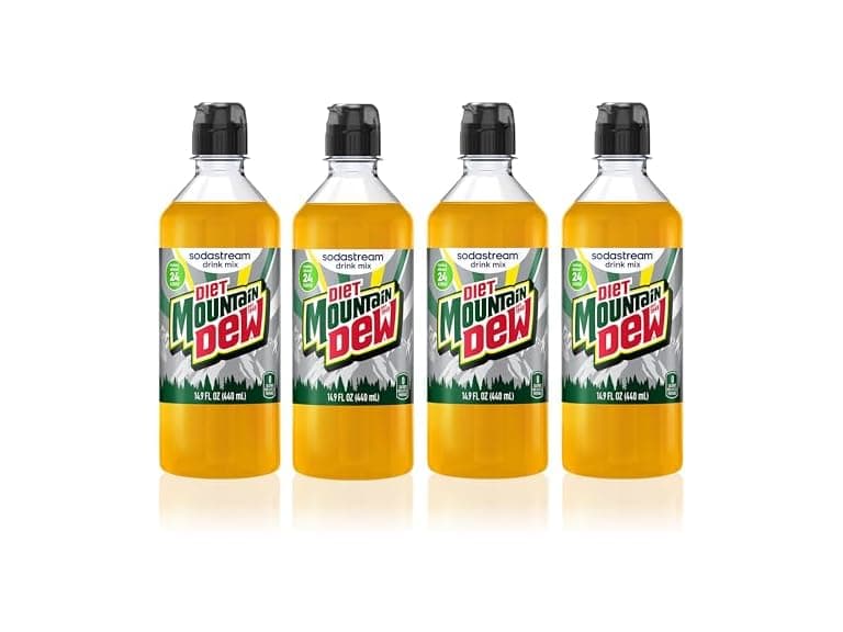 4PK SodaStream® Diet Mountain Dew New Pour - Image 1