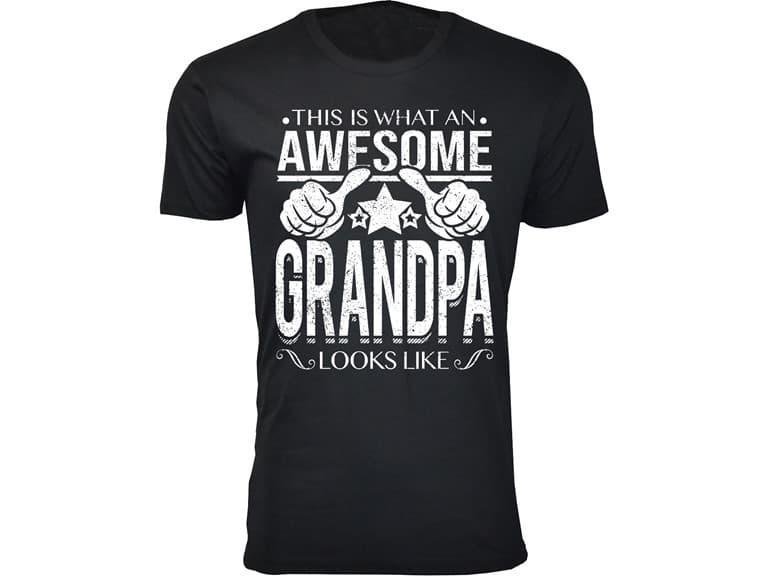 Awesome Dad Grandpa Looks Like T-Shirt - Image 1