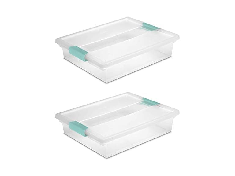 STERILITE  Large Clip Box, 2 pieces (Large) - Image 1