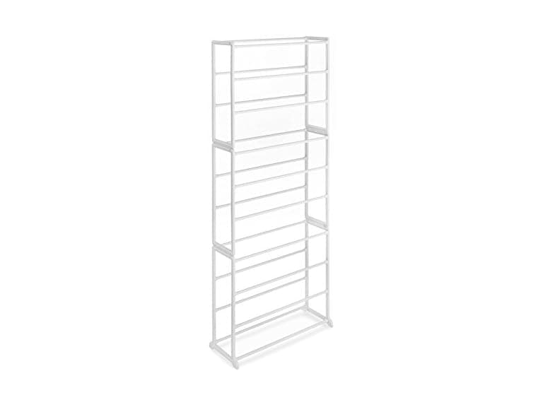 Whitmor 10 Tier Shoe Tower - 30 Pair White - Image 1