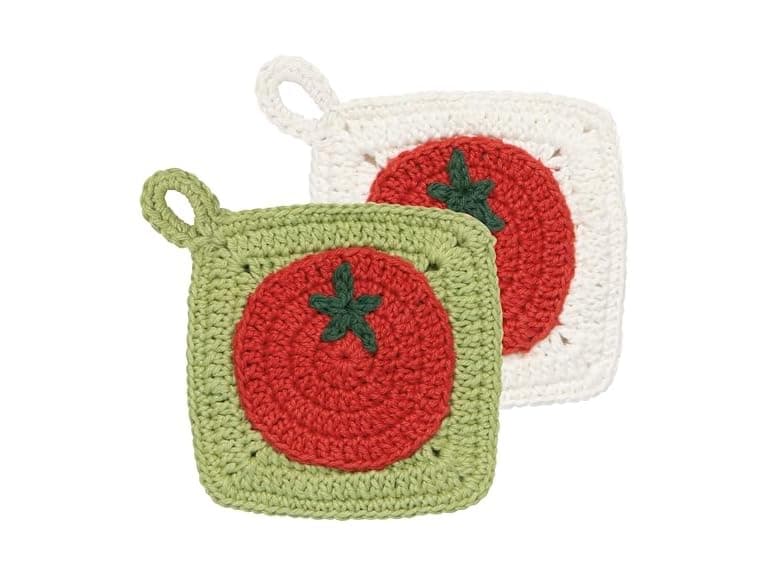 Now Designs Tomatoes Crochet Sponges 2 - Image 1